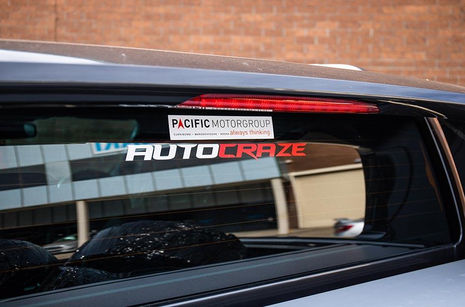 FORD RANGER AVALANCHE MATTE BLACK MILLED FONT